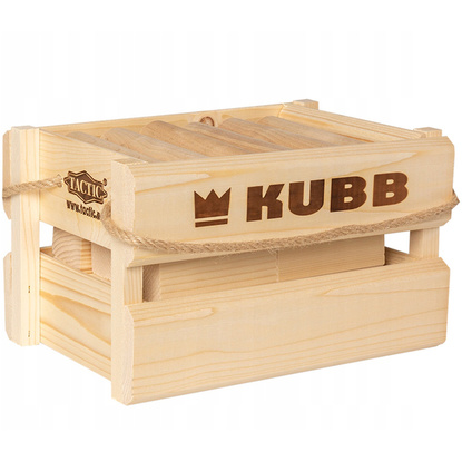 Gra plenerowa Tactic Kubb drewniany box 56388