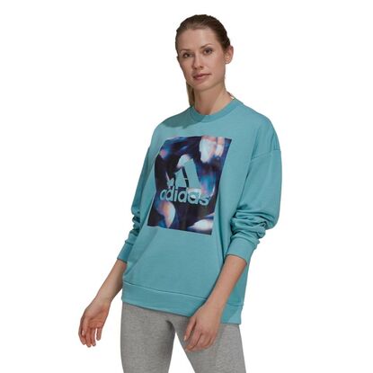 Bluza damska adidas uforu Sweatshirt niebieska GS3893