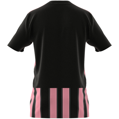 Koszulka męska adidas Striped 21 Jersey różowo-czarna H35643
