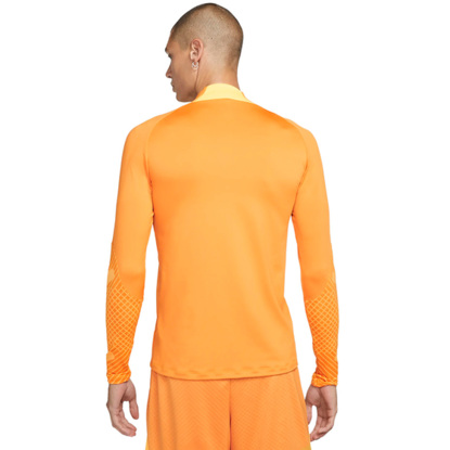 Bluza męska Nike Dri-Fit Strike Drill Top pomarańczowa DH8732 738
