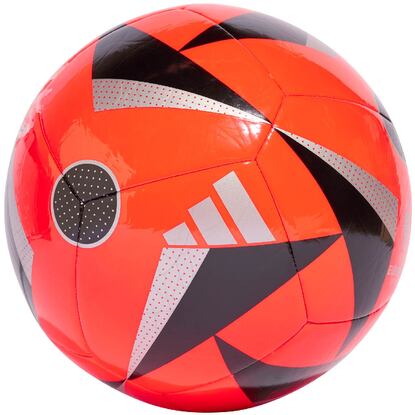 Piłka nożna adidas Euro24 Fussballliebe Club czerwona IN9375