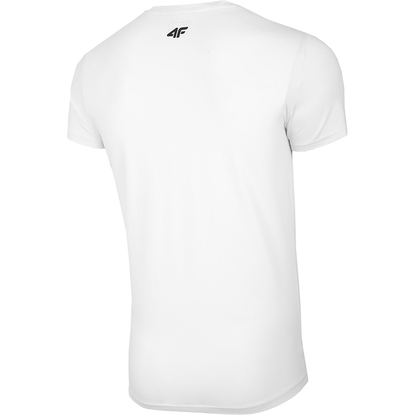 Koszulka męska 4F biała NOSH4 TSM005 10S