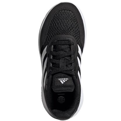 Buty dla dzieci adidas Nebzed Lifestyle Lace Running czarne HQ6144