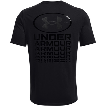Koszulka męska Under Armour Repeat Ss graphics czarna 1371264 001