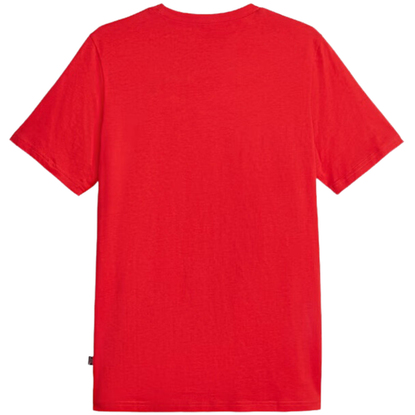 Koszulka męska Puma Graphics No. 1 Logo Tee All Time czerwona  677183 11