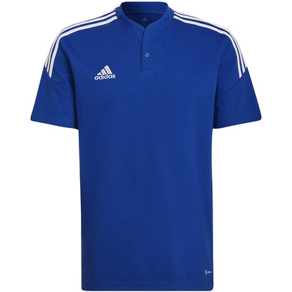 Koszulka męska adidas Condivo 22 Polo niebieska HG6307