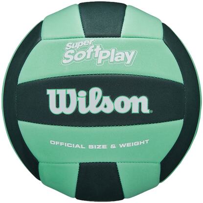 Piłka siatkowa Wilson Super Soft Play zielona WV4006003XBOF