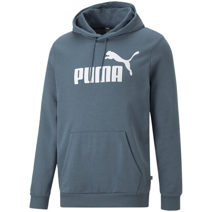 Bluza męska Puma ESS Big Logo Hoodie FL (s) Evening niebieska 586687 10
