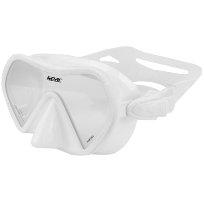 Maska do nurkowania dla dzieci Seac Zenith MD 7-14 lat biała 0750010W