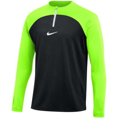 Bluza męska Nike NK Dri-FIT Academy Drill Top K czarno-zielona DH9230 010
