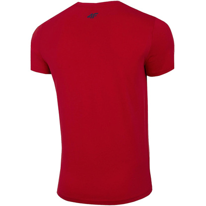Koszulka męska 4F czerwona H4L21 TSM021 62S