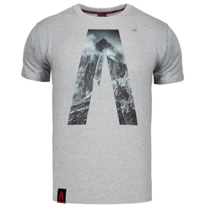 Koszulka męska Alpinus Peak szara ALP20TC0039 / BR43100