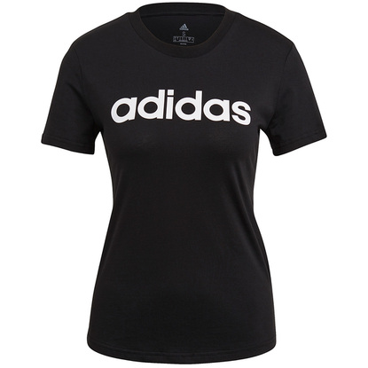 Koszulka damska adidas Essentials Slim T-Shirt czarna GL0769