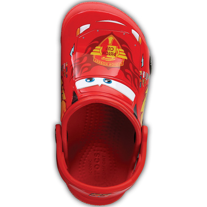 Chodaki dla dzieci Crocs Fun Lab Cars Clog czerwone 204116 8C1