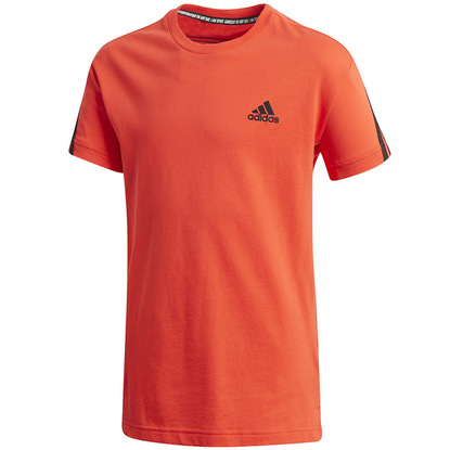 Koszulka dla dzieci adidas B 3S Tee pomarańczowa GK3194