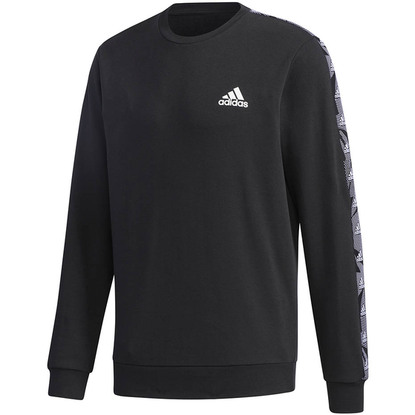 Bluza męska adidas Essentials Tape Sweatshirt czarna GD5448