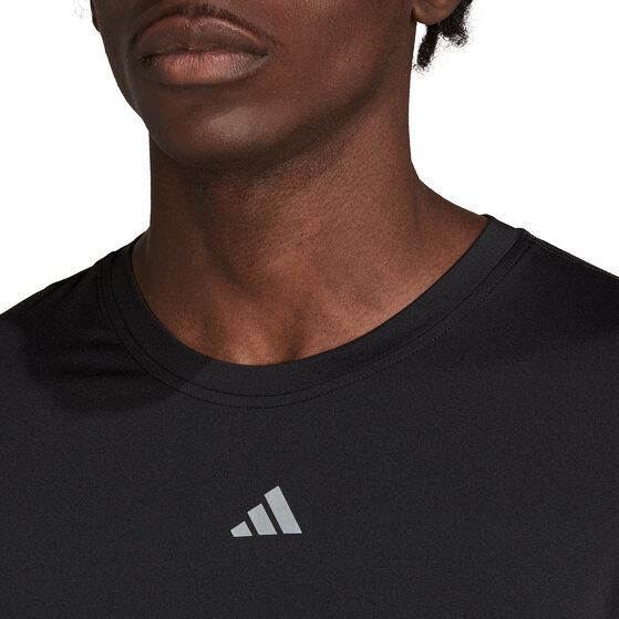 Koszulka mska adidas Techfit Aeroready Long Sleeve Tee czarna HP0626