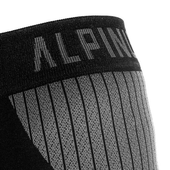 Spodnie termoaktywne damskie Alpinus Active Base Layer czarno-szare GT43185
