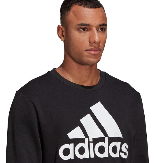 Bluza męska adidas Essentials Sweatshirt czarna GK9076