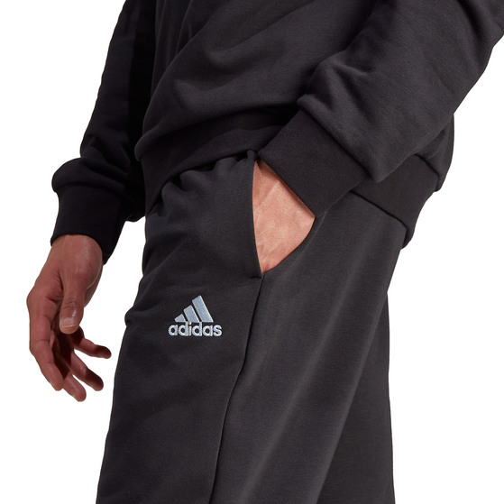 Dres męski adidas Big Logo Terry Track Suit czarny IJ8555