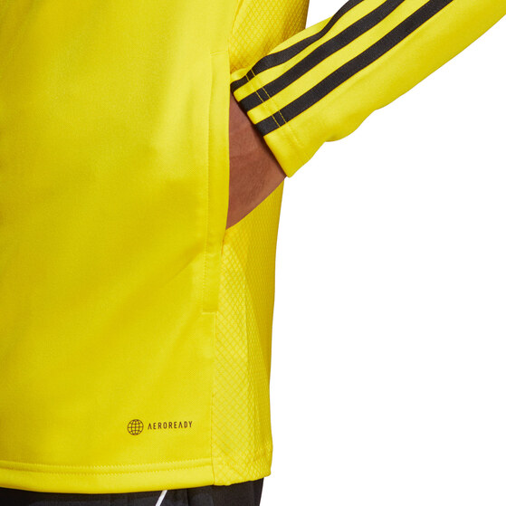 Bluza męska adidas Tiro 23 League Training Trak Top żółta IC7876