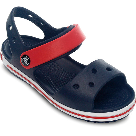 Sandały dla dzieci Crocs Crocband Sandal Kids granatowo czerwone 12856 485