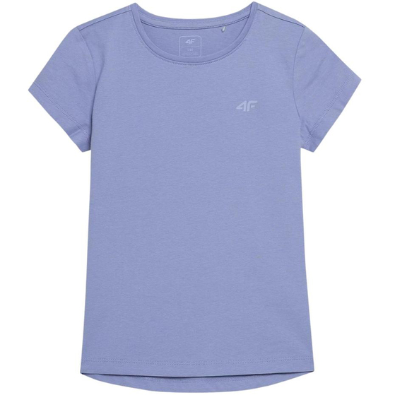 Koszulka dla dziewczynki 4F jasny niebieski HJL22 JTSD001 34S