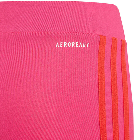 Legginsy dla dzieci adidas Designed 2 Move 3-stripes różowe GS8901