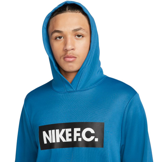 Bluza męska Nike NK DF FC Libero Hoodie niebieska DC9075 407