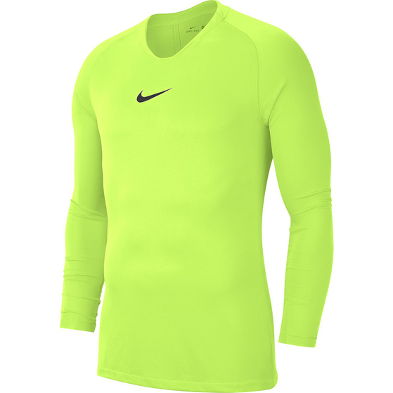 Koszulka męska Nike Dry Park First Layer JSY LS limonkowa AV2609 702