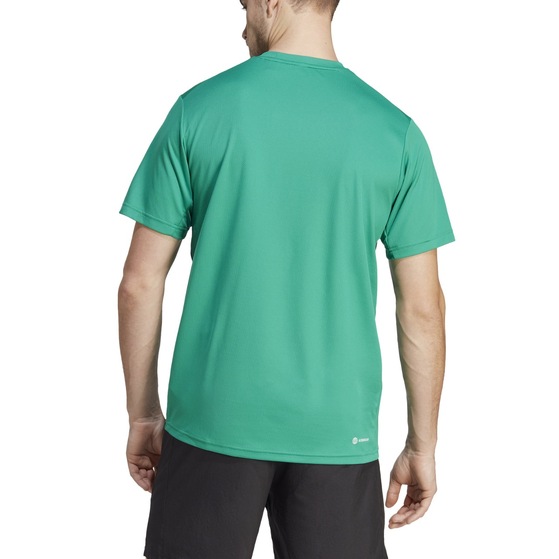 Koszulka męska adidas Train Essentials Training Tee zielona IC7432