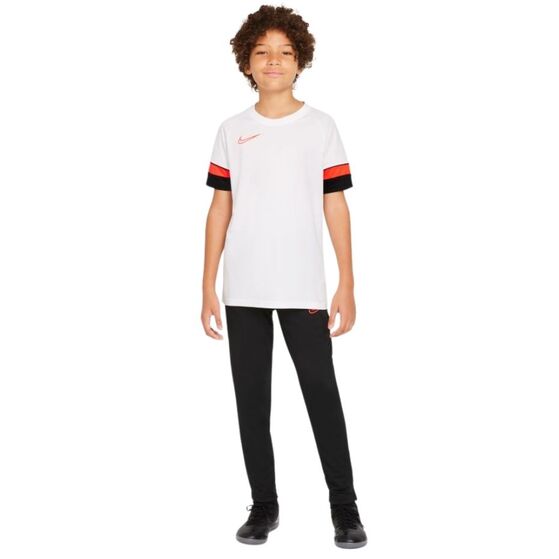 Spodnie dla dzieci Nike Df Academy 21 Pant Kpz czarno-czerwone CW6124 016