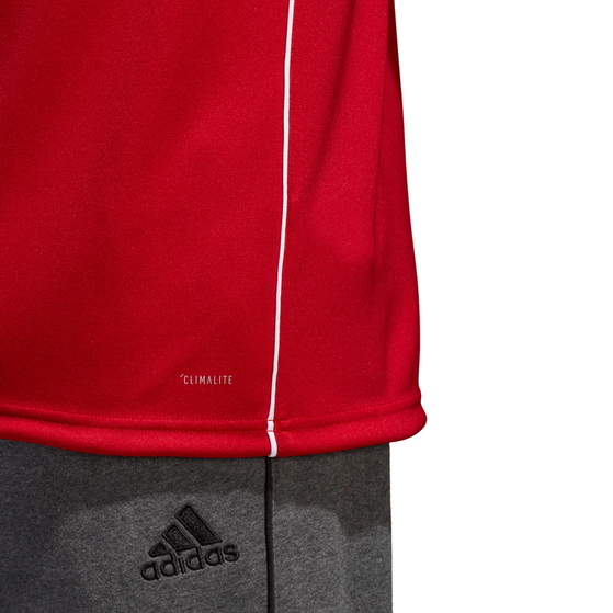 Bluza męska adidas Core 18 Training Top czerwona CV3999