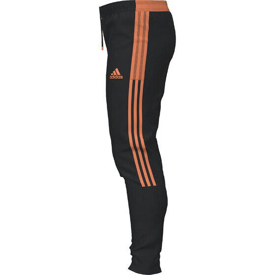 Spodnie męskie adidas Tiro Trackpant czarno-pomarańczowe GQ1049