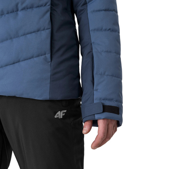 Kurtka narciarska męska 4F jasny niebieski H4Z21 KUMN007 34S