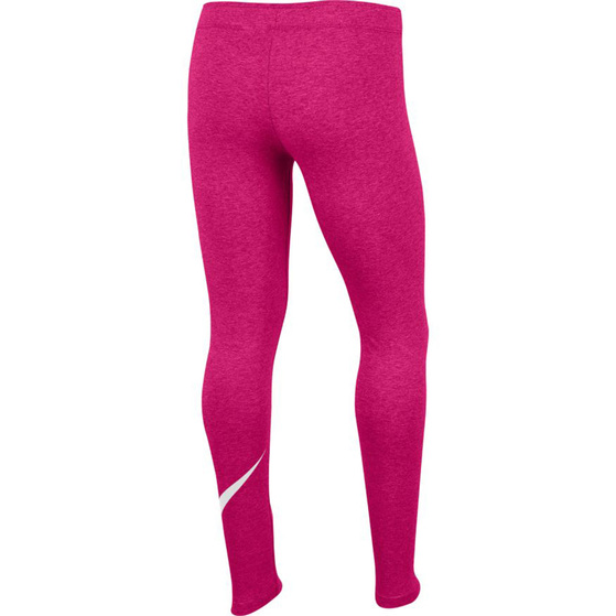 Spodnie dla dzieci  Nike G NSW Favorites Swsh Legging różowe AR4076 615