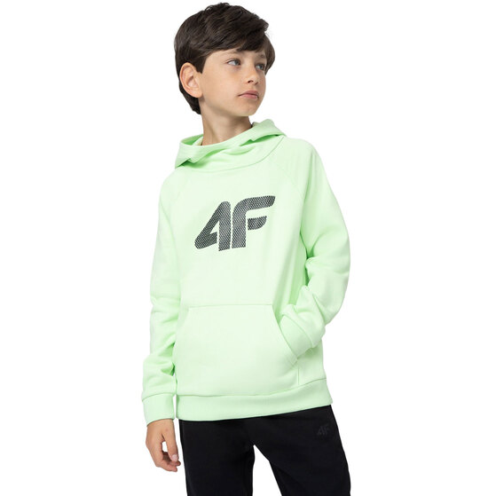 Bluza dla chłopca 4F jasna zieleń 4FJSS23TSWSM220 42S