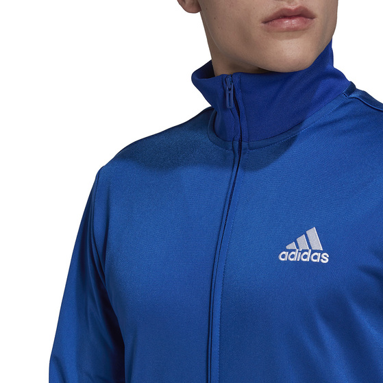 Dres męski adidas Primegreen Essentials Small Logo niebiesko-czarny HE1882
