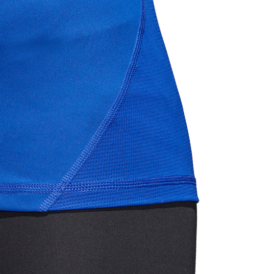 Koszulka męska adidas Alphaskin Sport LS Tee niebieska CW9488