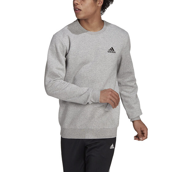 Bluza męska adidas Essentials Fleece Sweatshirt szara H12221