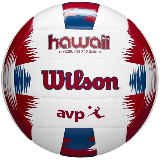 Pika siatkowa Wilson AVP Hawaii Beach Official size biao-czerwono-niebieska WTH80219KIT