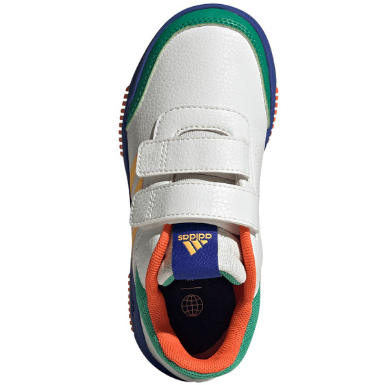 Buty dla dzieci adidas Tensaur Sport 2.0 C biało-zielono-niebieskie H06309