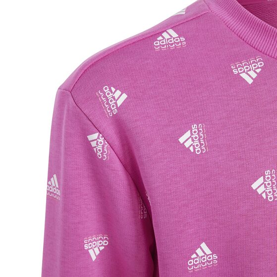 Bluza dla dzieci adidas Bluv Swt różowa IC5573