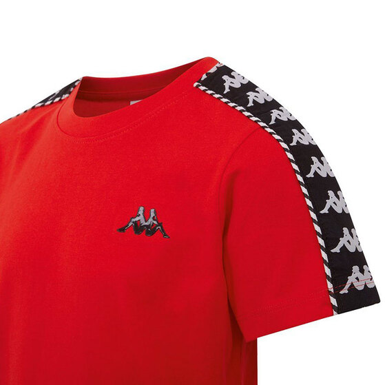 Koszulka męska Kappa ILYAS czerwona 309001 18-1664