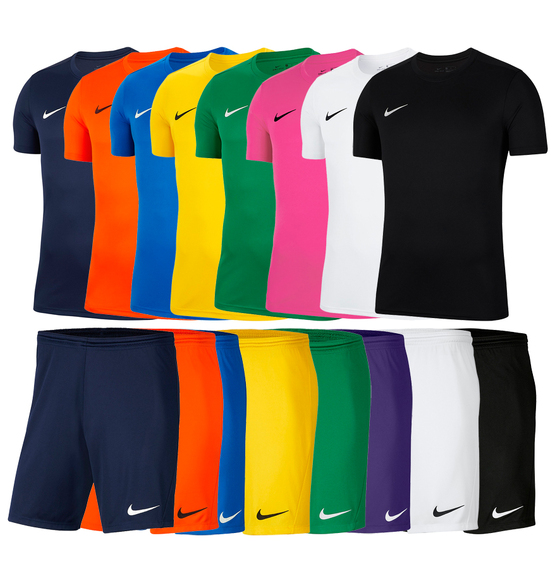 Nike męski strój sportowy koszulka spodenki Dry Park BV6708 / BV6855