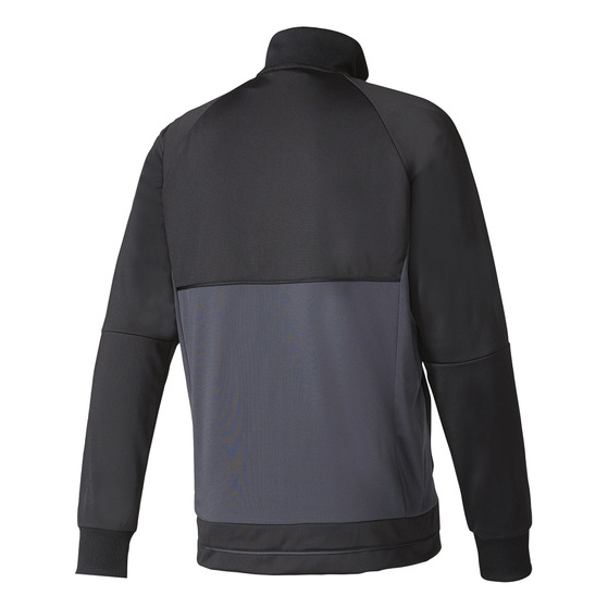 Bluza męska adidas Tiro 17 Polyester Jacket czarno-szara AY2875