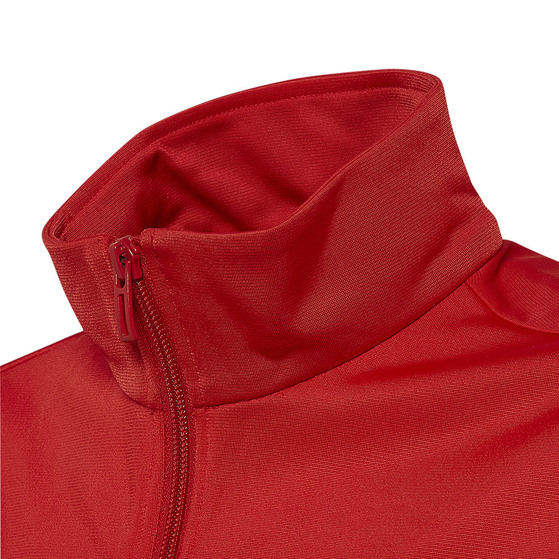 Dres dla dzieci adidas Essentials Track Suit czerwono-czarny HP0846