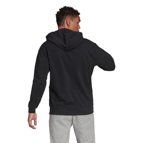 Bluza męska adidas Essentials FeelVivid Cotton Hoodie czarna HE4354