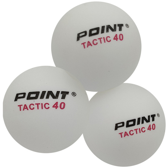 Piłeczki do ping ponga Point Tactic białe 10 szt
