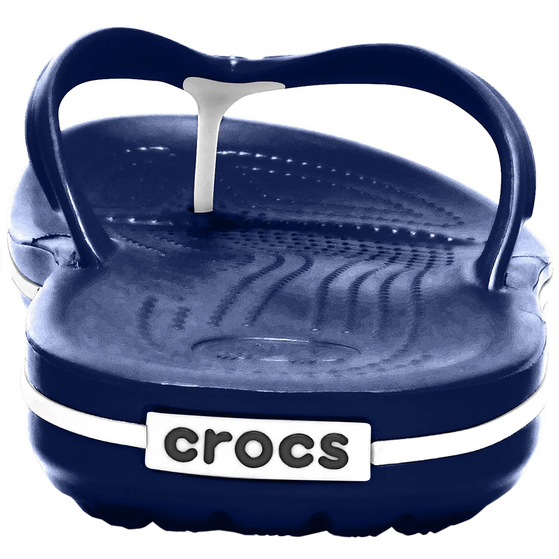 Klapki damskie Crocs Crocband Flip granatowe 11033 410